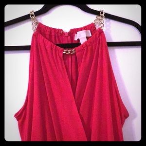 💋Michael Kors NWOT Red Blouse